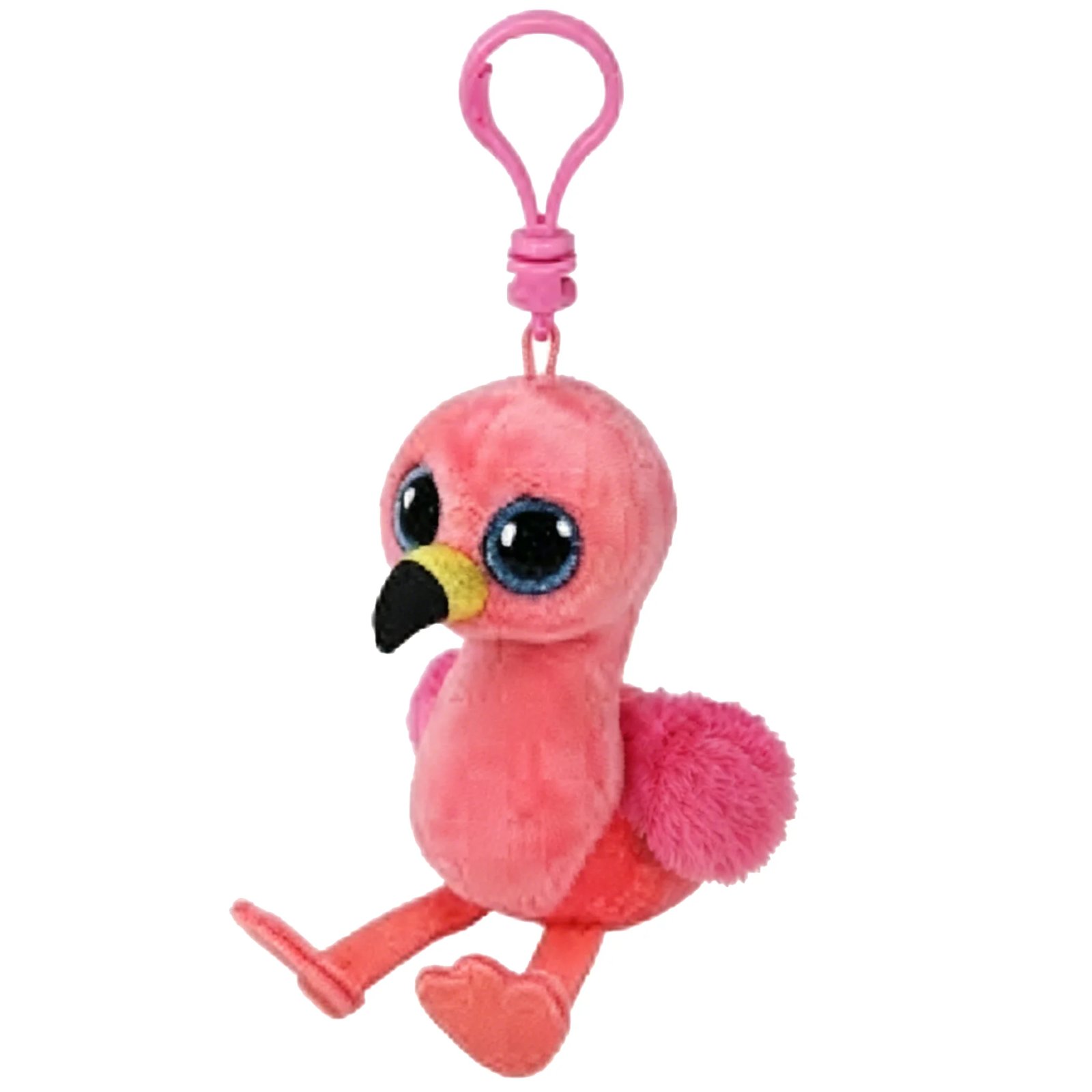 10 cm Ty Beanie Boos pluche flamingo's sleutelhanger vis vos dierenspeelgoed
